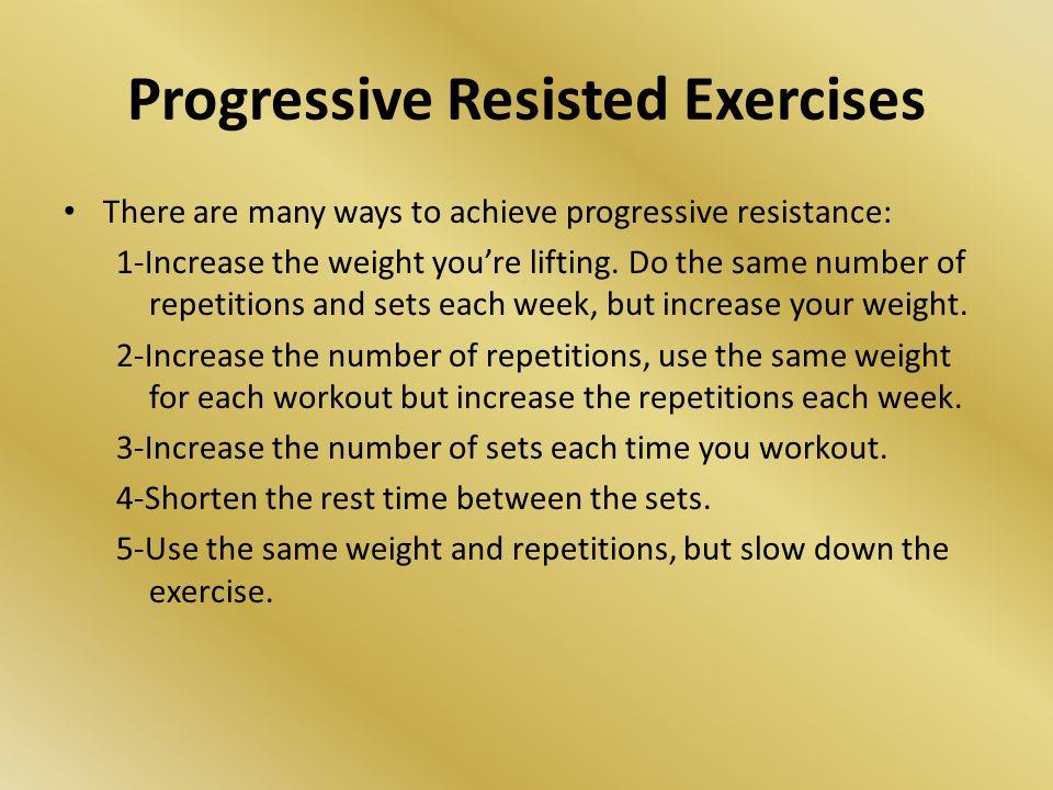 how to get stronger with progressive resistance workouts