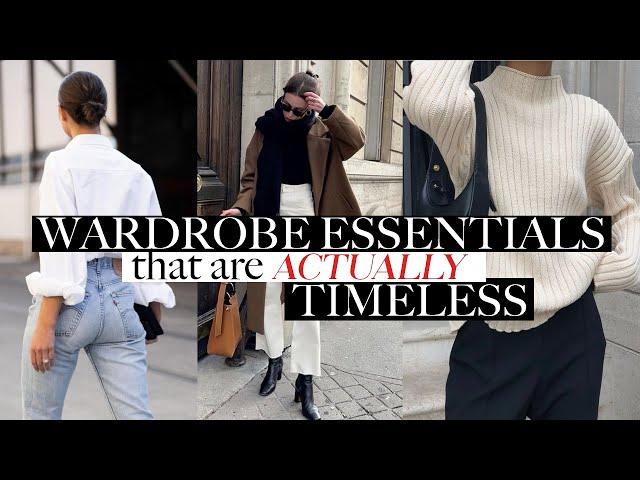 Choosing Timeless Pieces for a Versatile Wardrobe