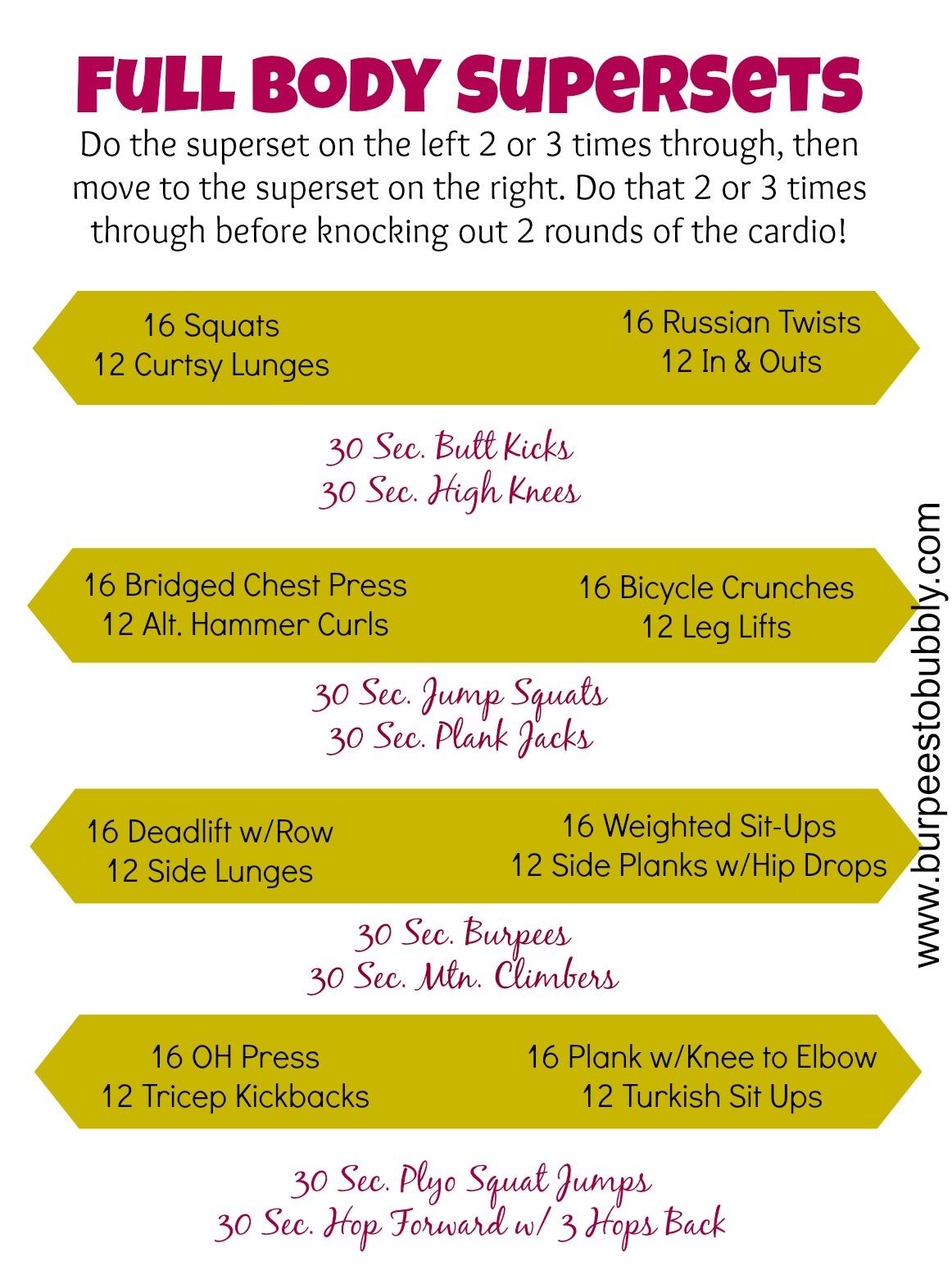 Strategic Pairing: Choosing the Right Exercises for Supersets